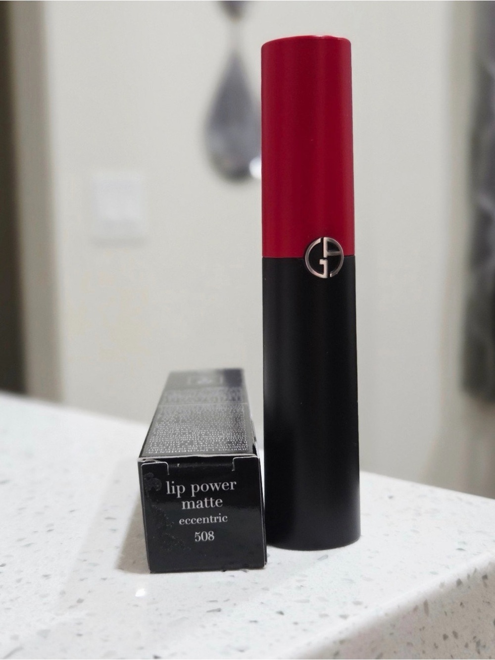Giorgio Armani Lip Power Matte lipstick in shade 508 Eccentric